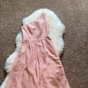 Dove & Dahlia One Shoulder Bridesmaid Dress